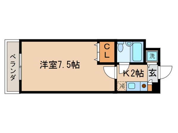 四ノ宮コ－トの物件間取画像